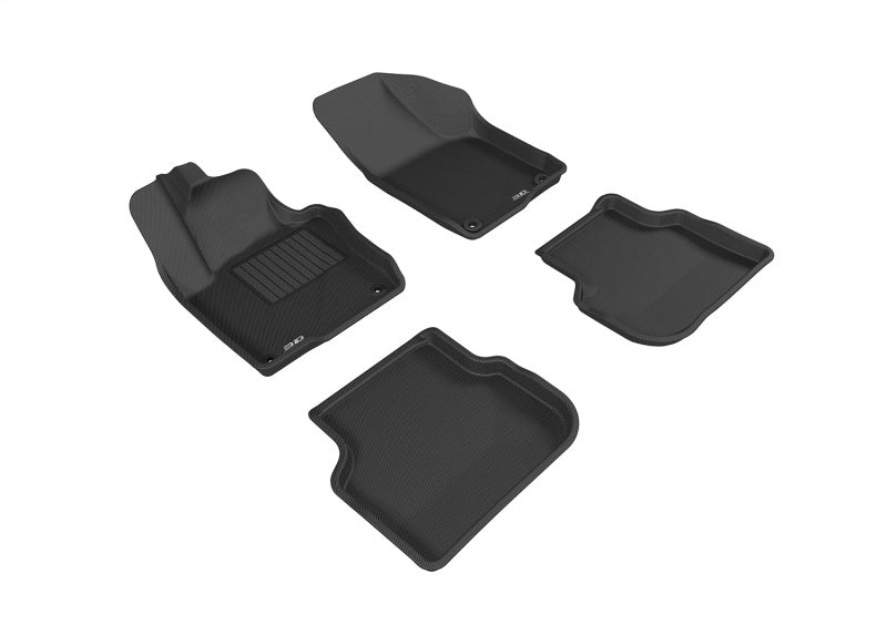 3D MAXpider 11-18 Volkswagen Jetta Sedan Kagu Black Full Set - L1VW05501509