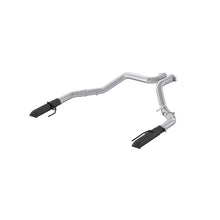 Load image into Gallery viewer, MBRP 2022+ Ford F-150 Raptor 3.5L / Raptor R 5.2L 3in Dual Rear Exit Turndown Axle Back - Black - S5278BLK