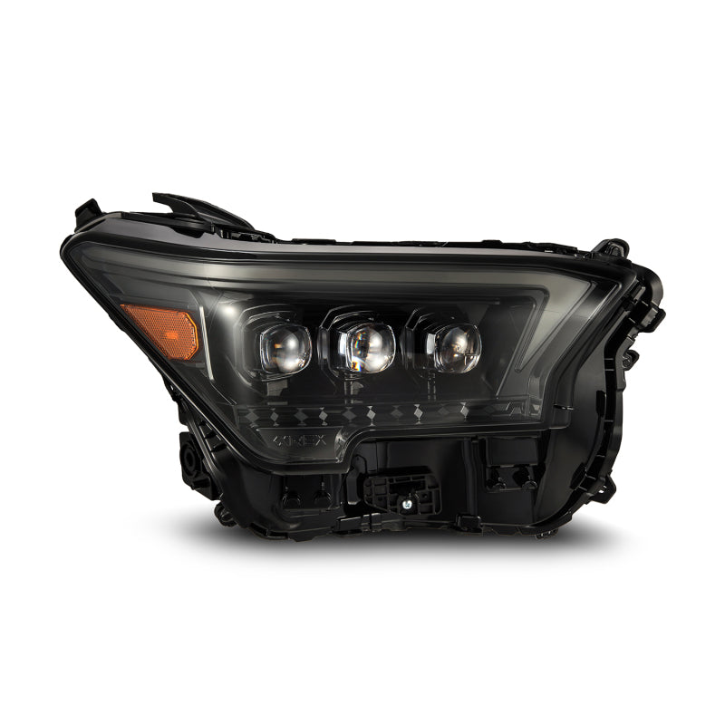 AlphaRex 2024+ Toyota Tacoma NOVA-Series LED Proj Headlights Alpha-Blk w/Actv Light & Seq. Sig + DRL - 880332
