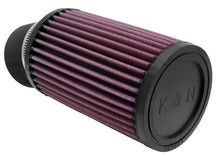 Load image into Gallery viewer, K&amp;N Filter Universal Rubber Filter 2 7/16 inch 20 Degree Flange 3 3/4 inch OD 6 inch Height - RU-1770