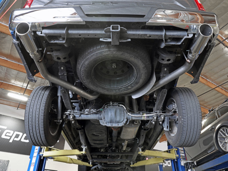 aFe Vulcan Series 3in 304SS Cat-Back w/ Polished Tips 15-20 Ford F-150 V6 2.7L/35L(tt) / V8 5.0L - 49-33130-P