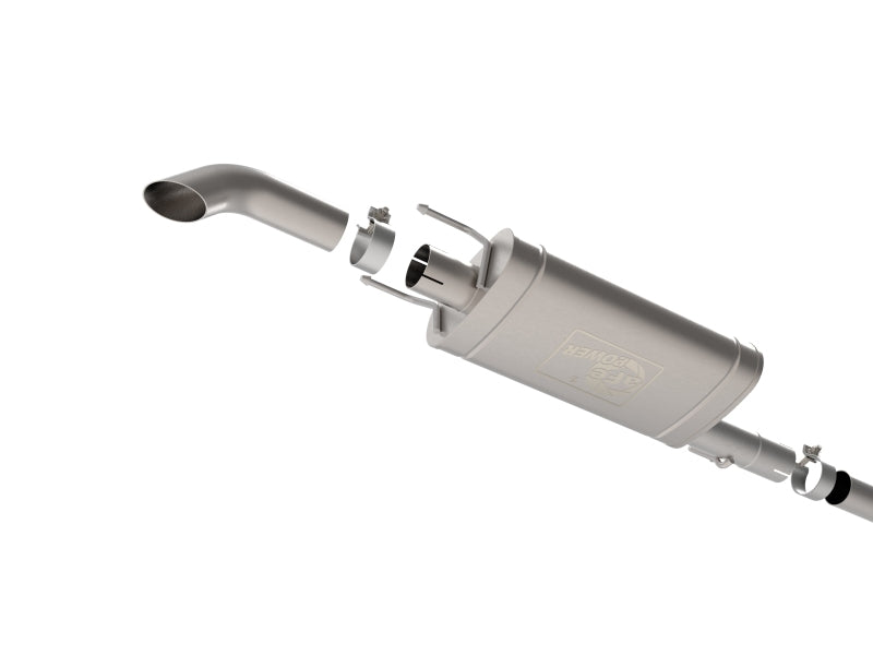 aFe 05-15 Toyota Tacoma V6 4.0L ROCK BASHER 2-1/2in 409SS Cat-Back Hi-Tuck Exhaust System - 49-46090