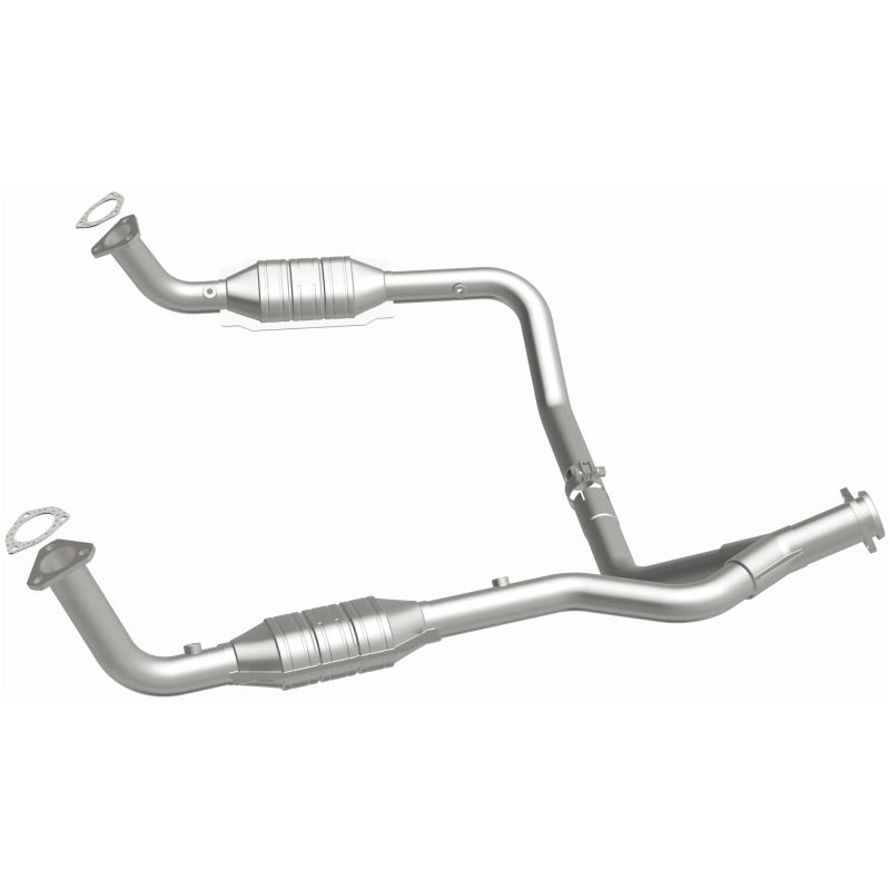 MagnaFlow DF Cat. Conv 95-99 Range Rover 4.0/4.6L GEMS Y-Pipe Assembly *NOT FOR SALE IN CALIFORNIA* - 93694