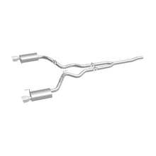 Load image into Gallery viewer, MagnaFlow Cat Back, SS, 2.5in, Street, Dual Split Polished 4.5in Tips 2015 Ford Mustang Ecoboost - 19097