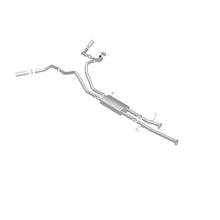 Load image into Gallery viewer, MagnaFlow Cat-Back 10-15 Toyota Tundra SC LB / CC SB 4.6L/5.7L V8 SS 2.5 Dual Split Rear 4in Tip - 19232