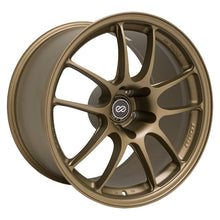 Load image into Gallery viewer, Enkei PF01 18x10.5 5x114.3 15mm Offset 75mm Bore Titanium Gold Wheel - 460-8105-6515TG
