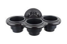 Load image into Gallery viewer, SeaSucker 3-Cup Holder Vertical Mount - Black - MC5311B