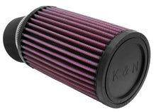 Load image into Gallery viewer, K&amp;N Filter Universal Rubber Filter 2 7/16 inch 20 Degree Flange 3 3/4 inch OD 6 inch Height - RU-1770