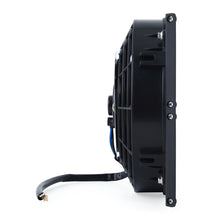 Load image into Gallery viewer, Mishimoto Universal 10in. Heavy-Duty Oil Cooler Fan Shroud - Micro Wrinkle Black - MMFS-HDOC-10