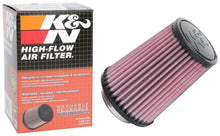 Load image into Gallery viewer, K&amp;N Universal Rubber Filter 2-1/2in Flg / 4-1/2in OD B / 3-1/2in OD T / 6in H - Black Top - RU-5062XD