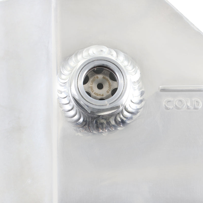 Mishimoto 2015 Ford Mustang EcoBoost / 3.7L / 5.0L Aluminum Coolant Expansion Tank-Polished - MMRT-MUS-15E