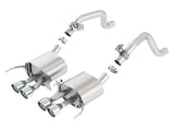 Borla 14-15 Chevy Corvette C7 w/ AFM w/o NPP S Type Rear Section Exhaust Quad Rd RL Tips - 11877