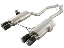 Load image into Gallery viewer, aFe MACHForce XP Exhaust Cat-Back 2.5in Dia Carbon Fiber Tips SS-304 08-13 BMW M3 (E90) V8 4.0L - 49-36311-C