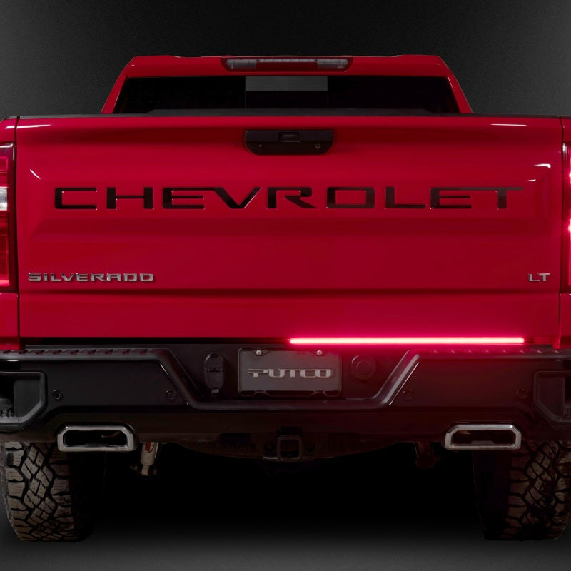 Putco 2019+ Silverado/Sierra 60in Red Light Blade Direct Fit Kit Red - 9202060-05