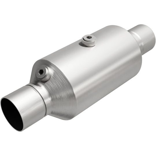 MagnaFlow 2.25 w/dual O2 5in. Spun Universal Converter - 79315