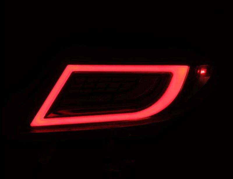 AlphaRex 22-24 Toyota GR86 LUXX LED Taillights Vivid Red - 675030