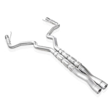 Load image into Gallery viewer, Stainless Works 2015-16 Mustang GT 3in Catback X-Pipe Retro Chambered Mufflers 2-1/2in Cores - M15CB3X