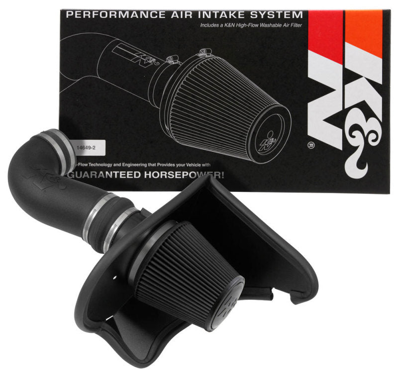 K&N 16-23 Chevrolet Camaro SS 6.2L V8 F/I DRYFLOW Performance Air Intake System - 30-3092