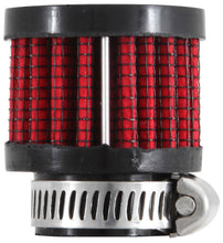 Load image into Gallery viewer, K&amp;N 0.75 inch ID 1.375 inch OD 1.125 inch H Clamp On Crankcase Vent Filter - 62-1560