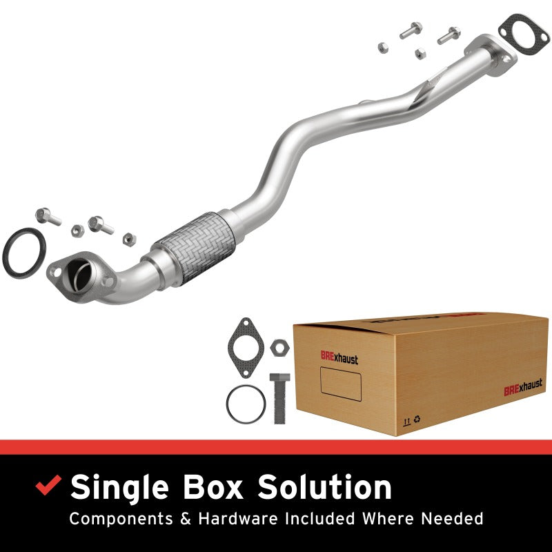 BRE Exhaust 93-97 Corolla Prizm 1.6L 1.8L Front Pipe Kit - 107-0085