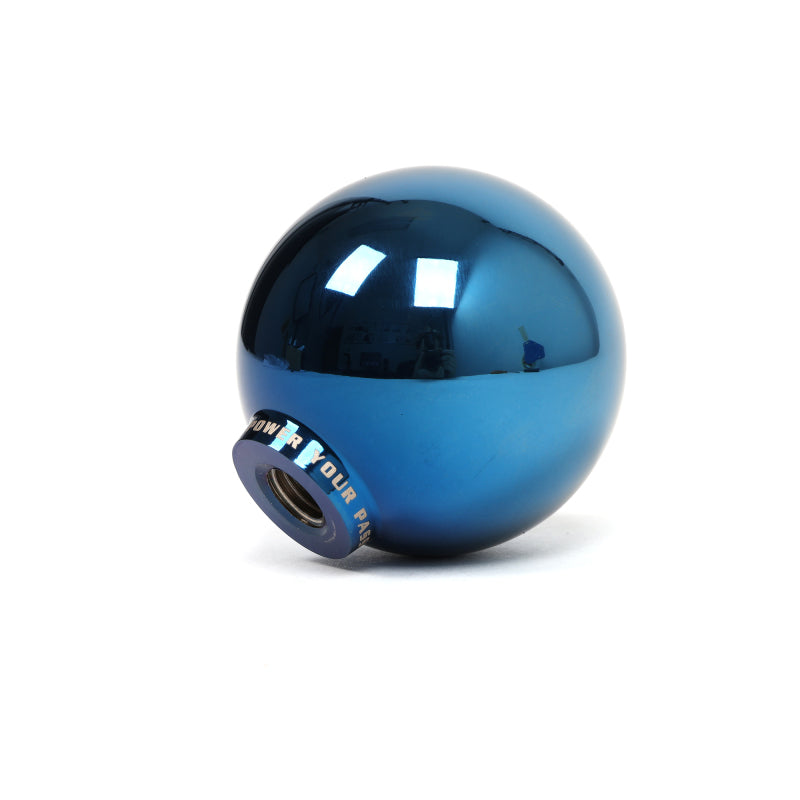 BLOX Racing V2 - 490 Limited Series Spherical Shift Knob 10X1.5 - Electric Blue - BXAC-00240-TB-V2
