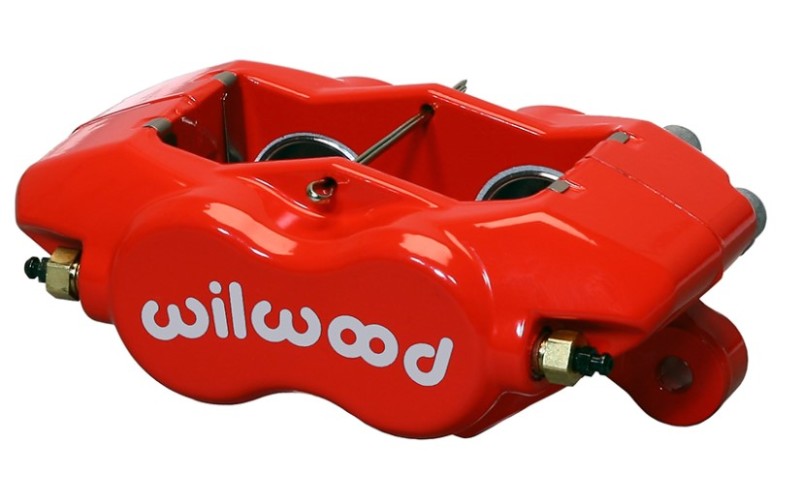 Wilwood Caliper-Forged Dynalite-Red 1.75in Pistons 1.10in Disc - 120-13846-RD
