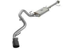 Load image into Gallery viewer, aFe MACH Force Xp 2.5in SS Cat-Back Single Side Exit Exhaust w/Black Tips 07-14 Toyota FJ Cruiser - 49-46027-B