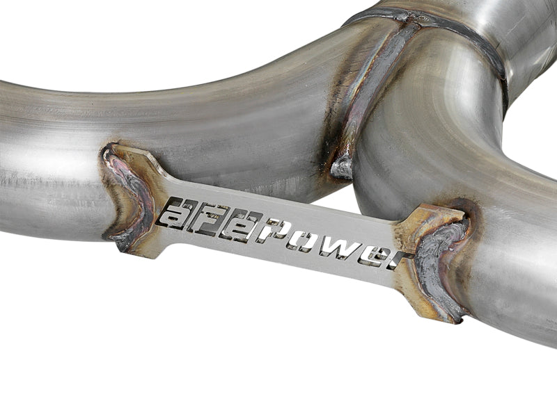 aFe Takeda 304SS Cat-Back Exhaust w/Blue Flame Tips 2018 Hyundai Elantra GT Sport I4 1.6L (t) - 49-37003-1L