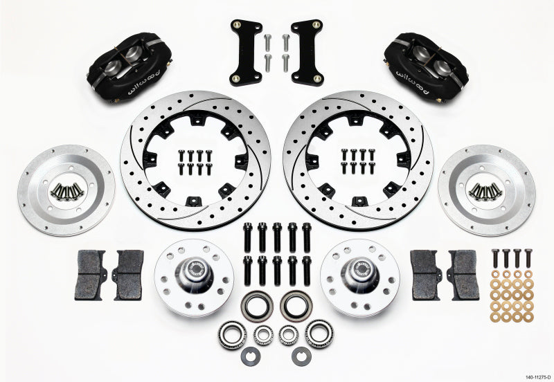 Wilwood Forged Dynalite Front Kit 12.19in Drilled 82-92 Camaro//Firebird - 140-11275-D
