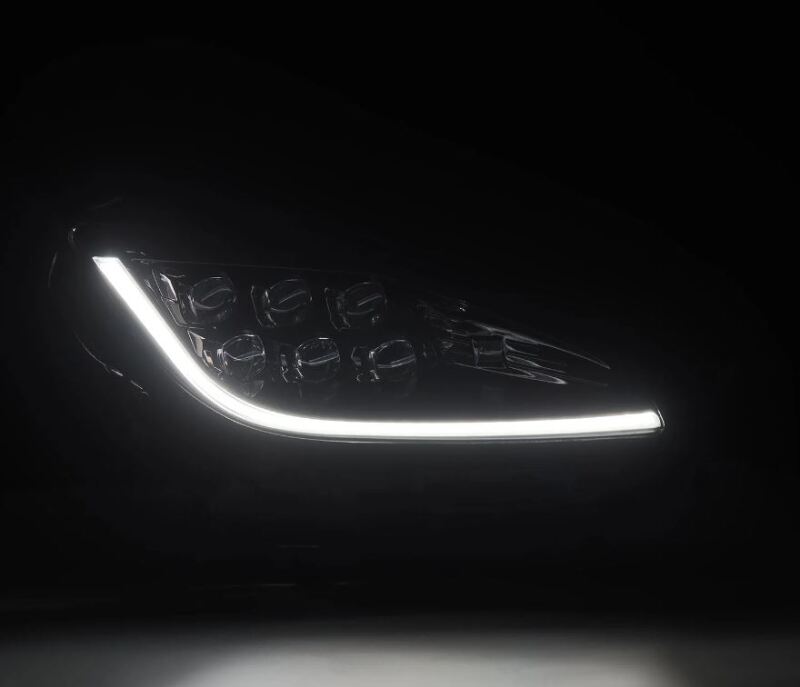 AlphaRex 21-23 Toyota GR86 / Subaru BRZ NOVA-Series LED Projector Headlights - Alpha Black - 880875