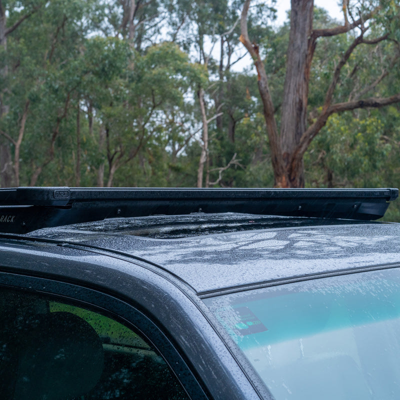 ARB Roof Rack Base with Mount Kit - Flat Rack with Wind Deflector - BASE201