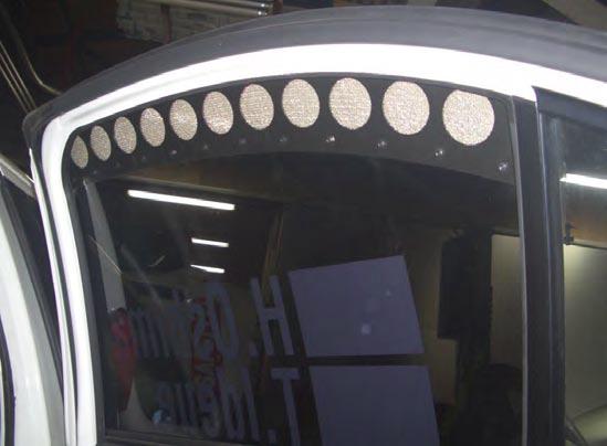 Cusco Mitsubishi Evo 7 CT9A Rear Ventilation Panel - 565 828 A