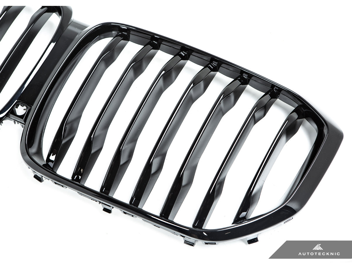 AutoTecknic Glazing Black Front Grille - BMW G05 X5 Pre-LCI