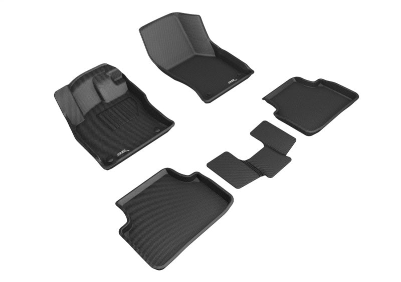 3D MAXpider 19-26 Volkswagen Jetta Kagu Black Full Set (3PCS R2) - L1VW10101509