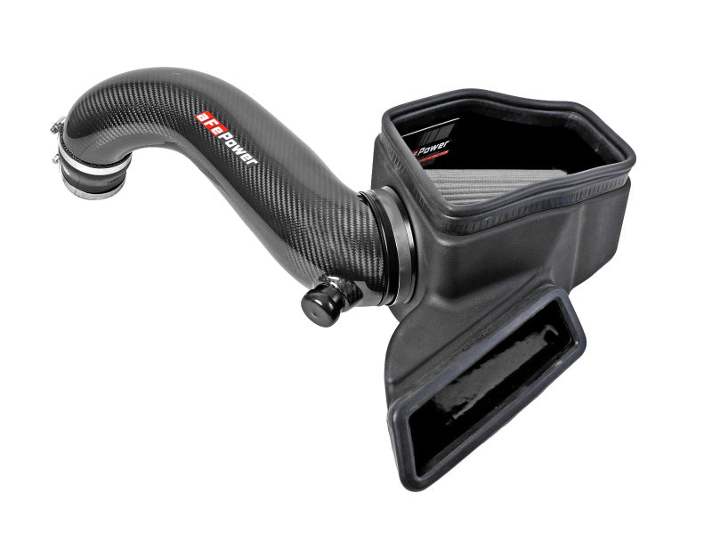 aFe 15-19 VW Golf R (MKVII) L4-2.0L (t) Track Series Carbon Fiber Intake System w/ Pro DRY S Filter - 57-10016D