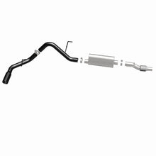 Load image into Gallery viewer, MagnaFlow SYS Cat-Back 11-14 Ford F-150 3.5L V6 EcoBoost 3in Black Single Side Exit Rear 3 Tip - 15364