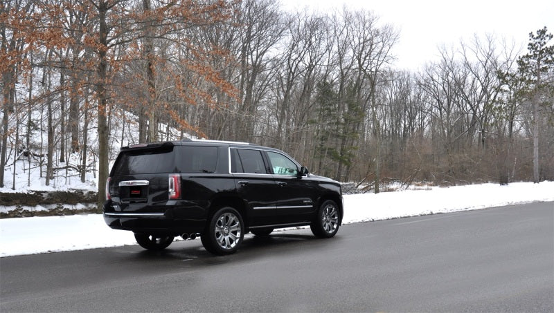 Corsa 2015-2020 GMC Yukon Denali 6.2L V8 Single Side Exit Cat-Back Exhaust w/ Polished Black Tips - 14826BLK