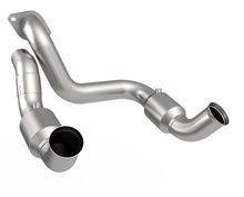 Load image into Gallery viewer, Kooks 20-22 Ford F250 7.3L V8 / Ford F350 7.3L V8 3in SS Green Connecting Pipes - 14003300