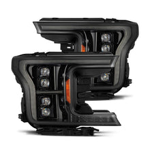 Load image into Gallery viewer, AlphaRex 18-20 Ford F-150 NOVA LED Proj Headlight Alpha Blk (14th Gen G2 Style) - 880249