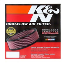 Load image into Gallery viewer, K&amp;N Universal Custom Air Filter - Oval Shape 11.5in Outer Length / 8.125in Outer Width / 4in Height - E-3504