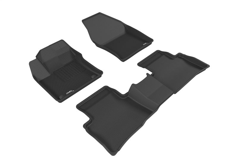 3D MAXpider 16-22 Toyota Prius / Prius PRiME Kagu Black Full Set - L1TY20901509