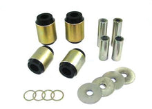Load image into Gallery viewer, Whiteline Plus 02-09 Lexus GX470 / 06+ Toyota FJ Cruiser Fr C/A - Lwr Inner Front &amp; Rear Bushing Kit - W53312