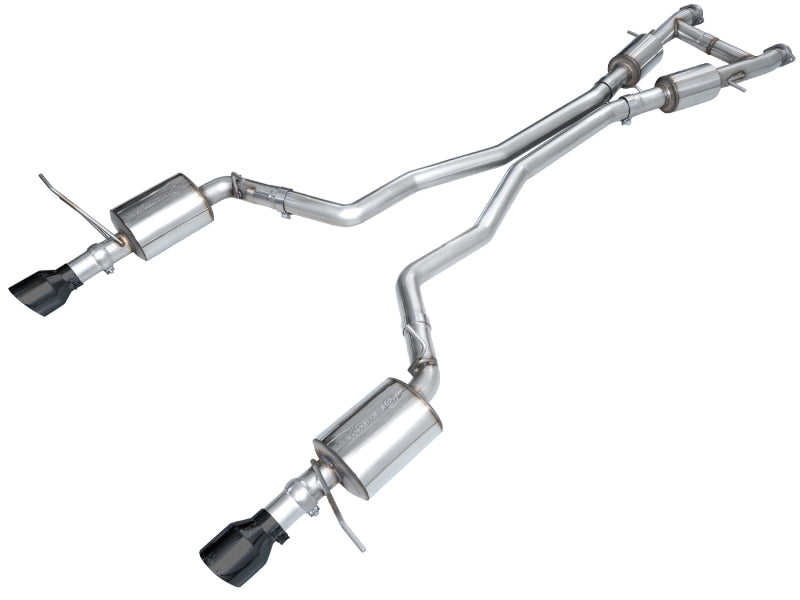 AWE Tuning 11-24 Dodge Durango 5.7L Touring Edition Exhaust w/ Diamond Black Tips - 3015-33575