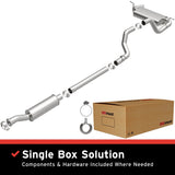 BRExhaust 18-25 Jeep Wrangler 2.0L Direct-Fit Replacement Exhaust Kit - 106-1105