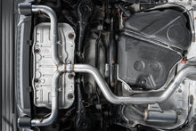 Load image into Gallery viewer, MBRP 15-17 VW 2.0L Turbo Golf GTI MK7 3in T304 Cat Back Exhaust w/ Dual Split Rear Exit - S46063CF