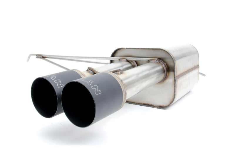 Dinan 14-24 Mini Cooper S (F56) 3-Door Free Flow Axleback Exhaust System - Black Tips - D660-0062-BLK