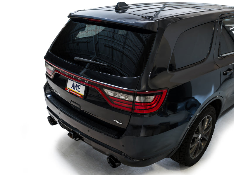 AWE Tuning 11-24 Dodge Durango 5.7L Touring Edition Exhaust w/ Diamond Black Tips - 3015-33575
