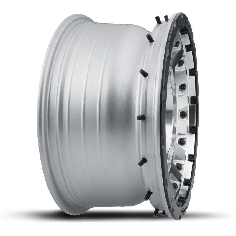 ICON Hammer Pro 17x8.5 / 5x5 / -6mm / 4.5in BS - Silver Machined - 21017857345SM