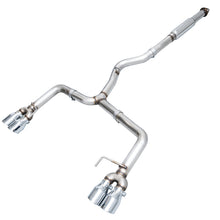 Load image into Gallery viewer, AWE Tuning Subaru WRX/STI VA/GV Sedan Track Edition Exhaust - Chrome Silver Tips (102mm) - 3020-42058