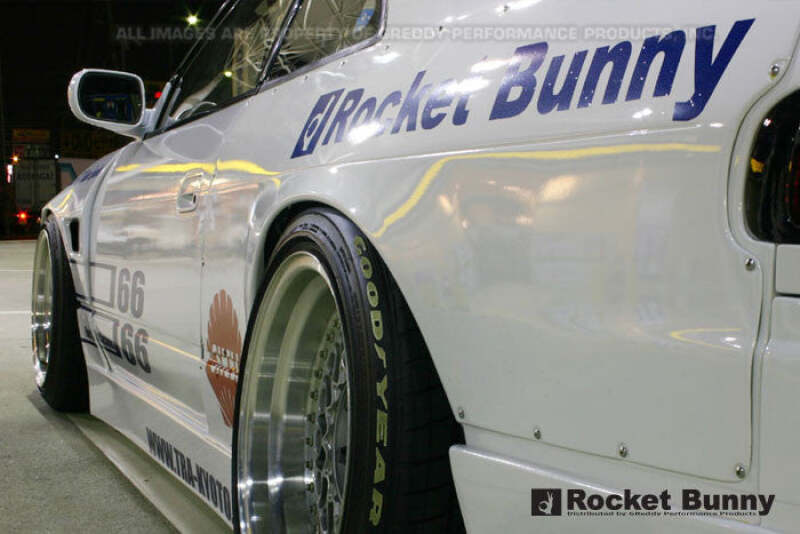 GReddy 89-93 Nissan 240SX/Silvia S13 Rocket Bunny Side Skirts Ver. 1-FRP **Must Check Availability** - 17020232